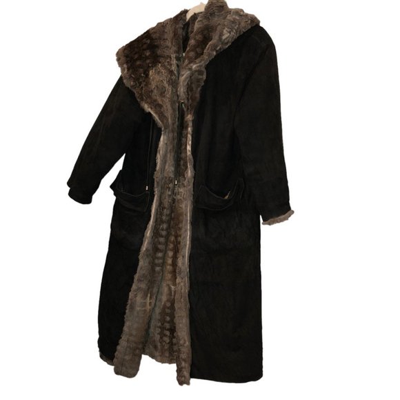 Roberto Botticelli Jackets & Blazers - Botticelli vintage STUNNING rabbit Fur reversible shearling coat 36